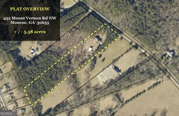 452 452 Mount Vernon Rd Road, Monroe, GA 30655