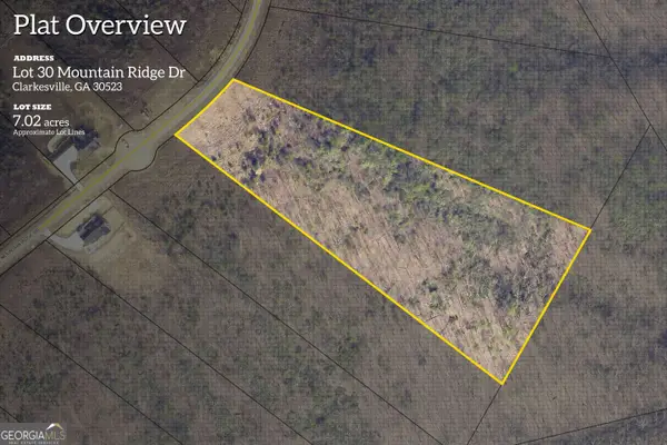LOT 30 Mountain Ridge Drive, Clarkesville, GA 30523