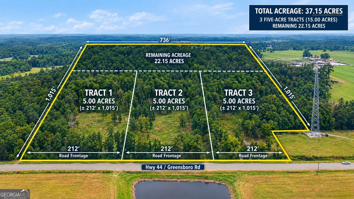 0 TRACT 2 Greensboro Road, Eatonton, GA 31024 - #1