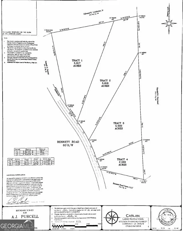 0 Bennett Road #LOT 2, Homer, GA 30547 - #3