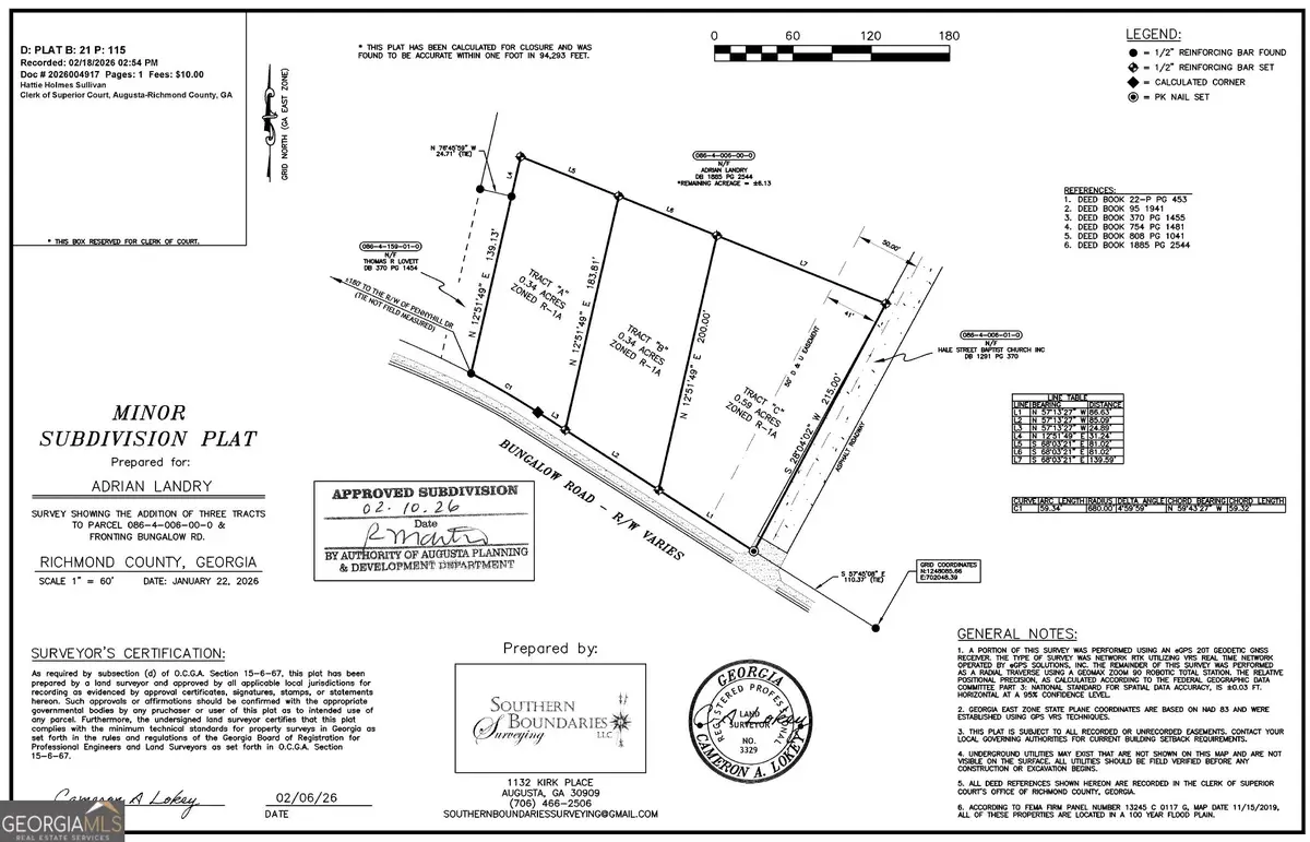 TRACT A Bungalow Rd, Augusta, GA 30906 - #1