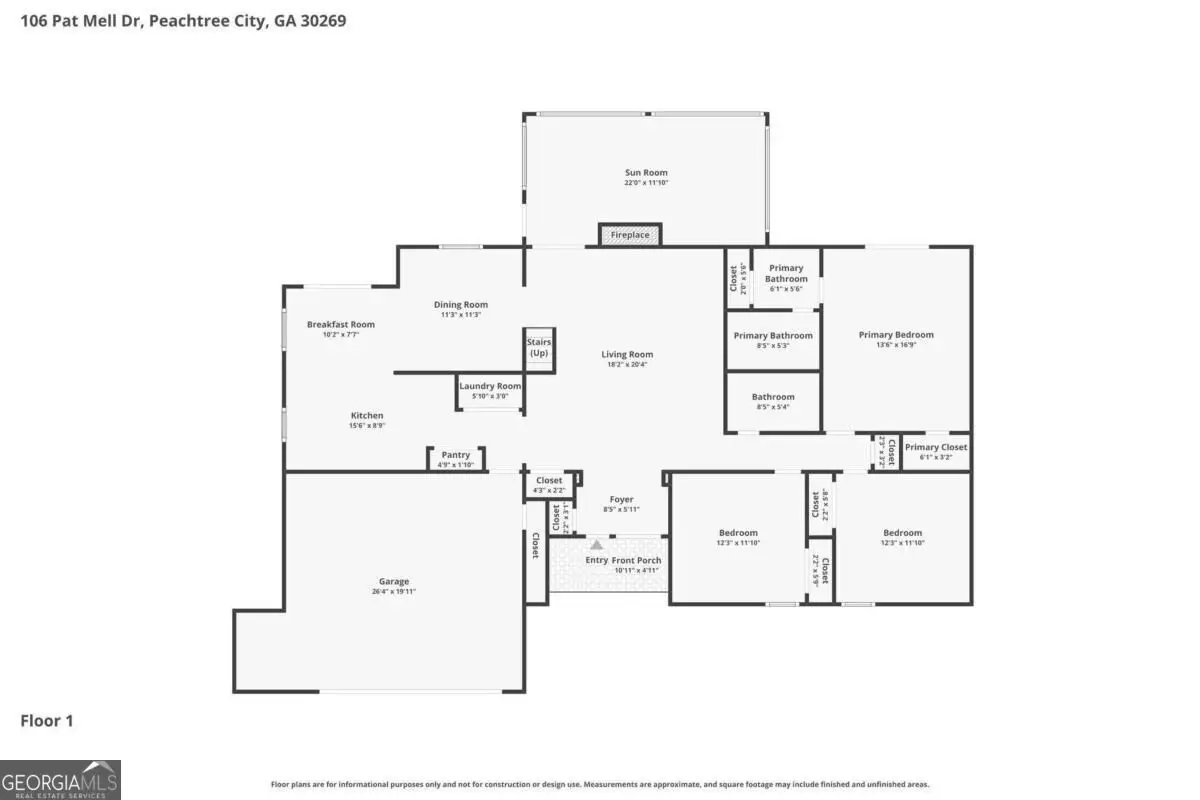 106 Pat Mell Drive, Peachtree City, GA 30269 - #1