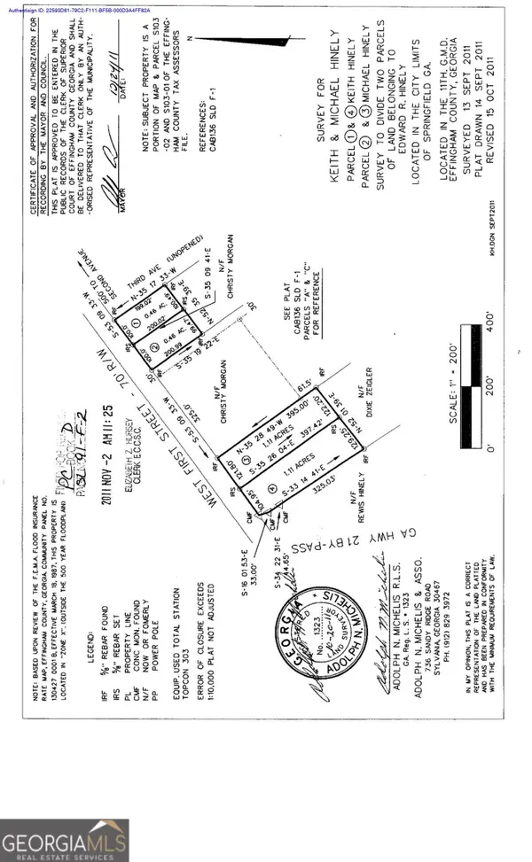 0 W First St Extension, Springfield, GA 31329