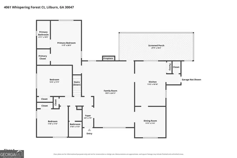 4061 Whispering Forest Court Sw, Lilburn, GA 30047 - #2
