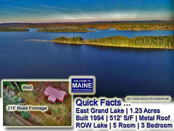 461 Sandy Beach Road, Danforth, ME 04424