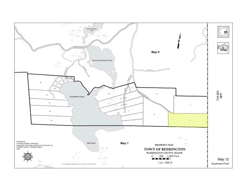 Lot #9 North East Bluff Lane, Beddington, ME 04622 - Image #1