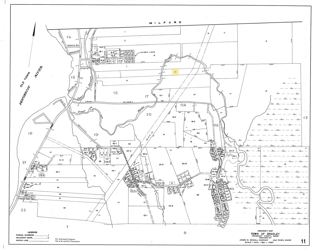 Map11Lot8 Highland Avenue, Bradley, ME 04411 - #1