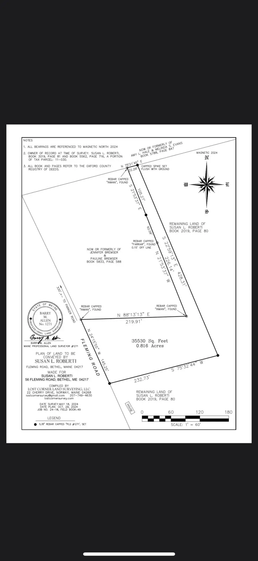 Lot 1 Fleming Road, Bethel, ME 04217 - #2
