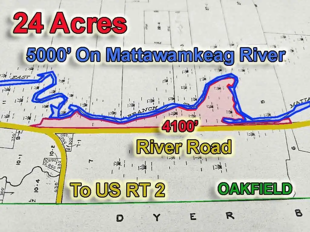 Lot 8 River Road, Oakfield, ME 04763 - #1