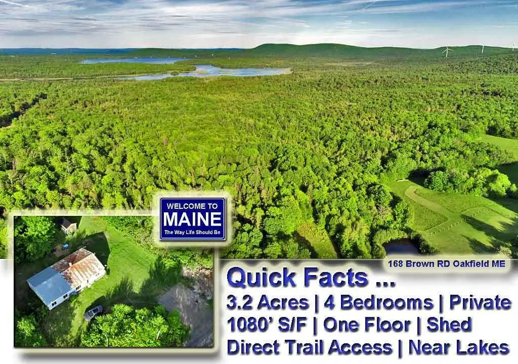 168 Brown Road, Oakfield, ME 04763 - #1