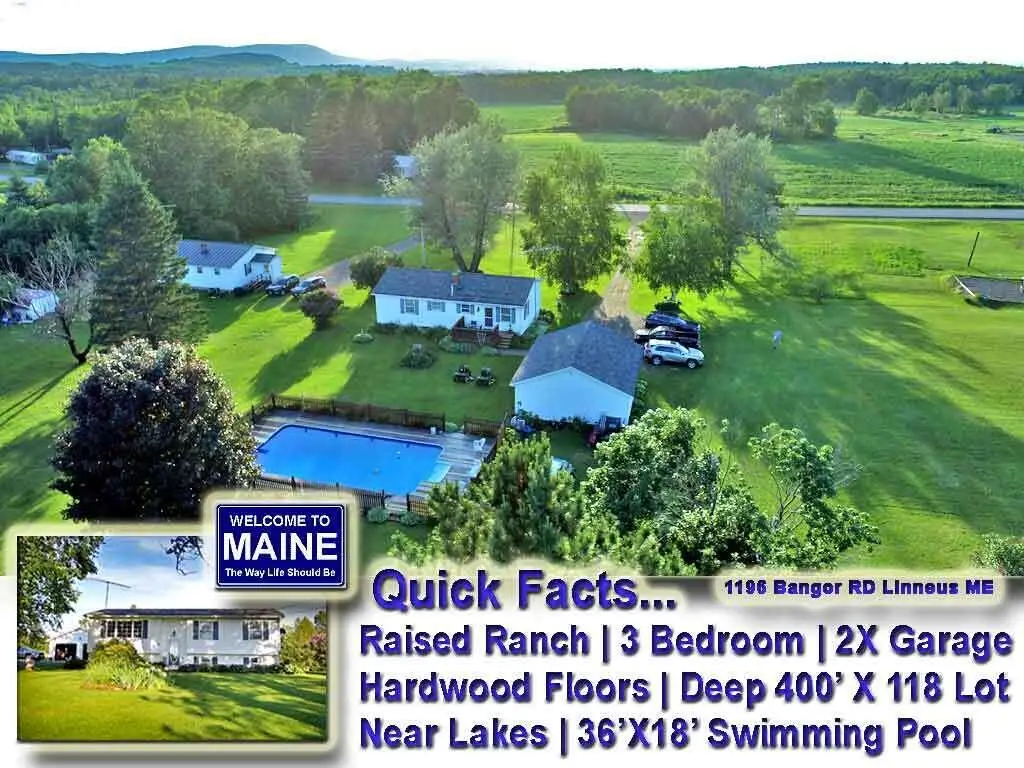 1196 Bangor Road, Linneus, ME 04730 - #1