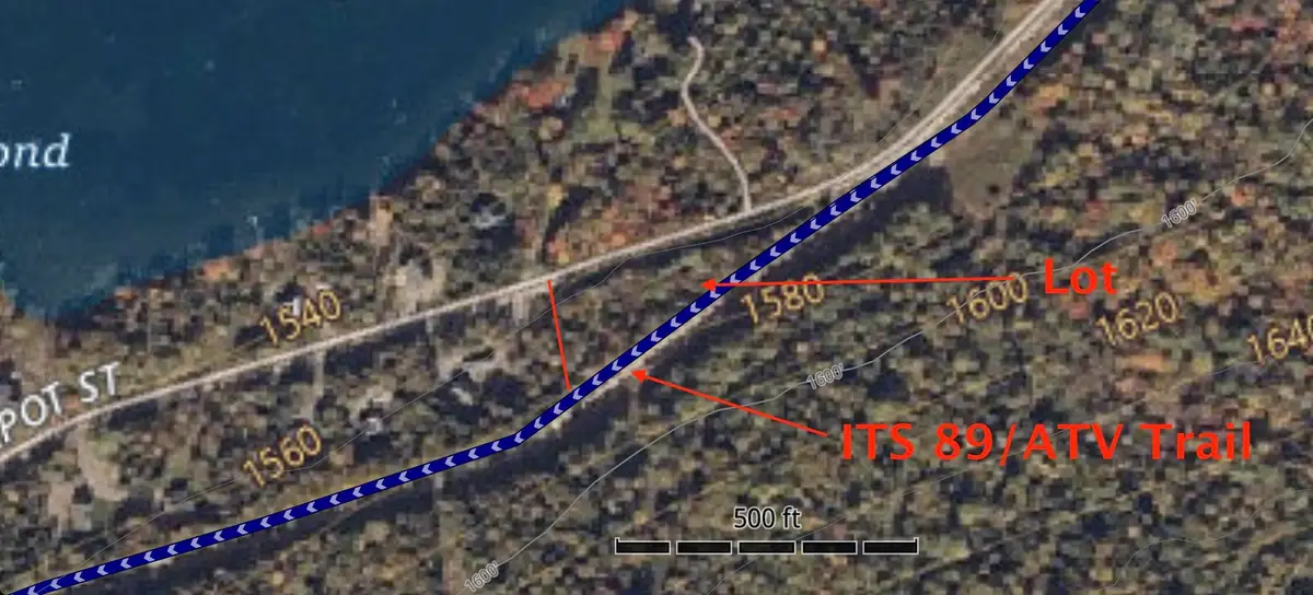 Map 2 Lot Depot Street, Dallas Plt, ME 04970 - #1