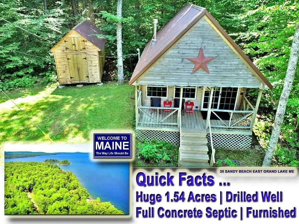 35 Sandy Beach Road, Danforth, ME 04424 - #1