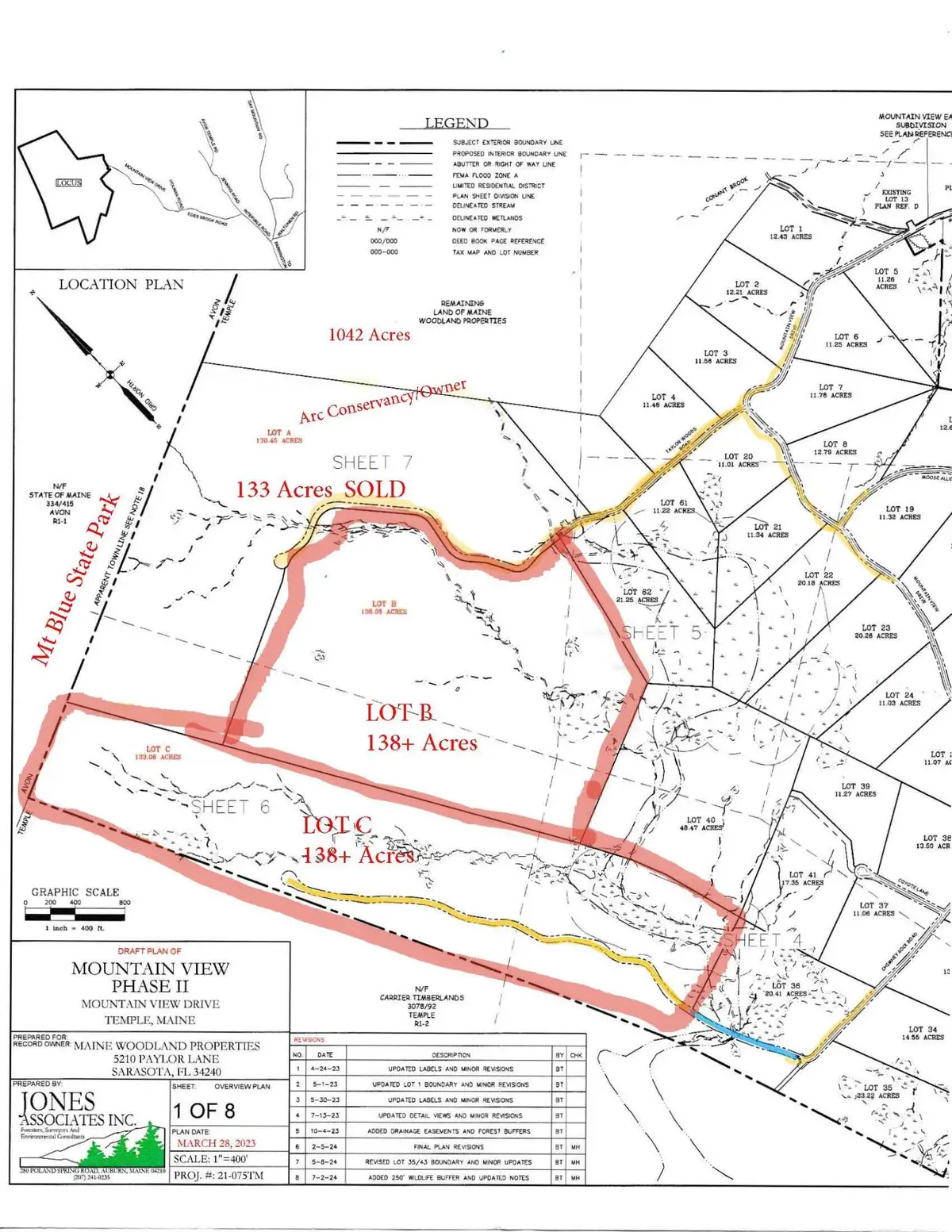 Lot C Chimney Rock, Temple, ME 04984 - #1
