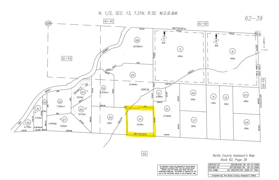 0 Galen Creek Road, Berry Creek, CA 95916 - Image #1