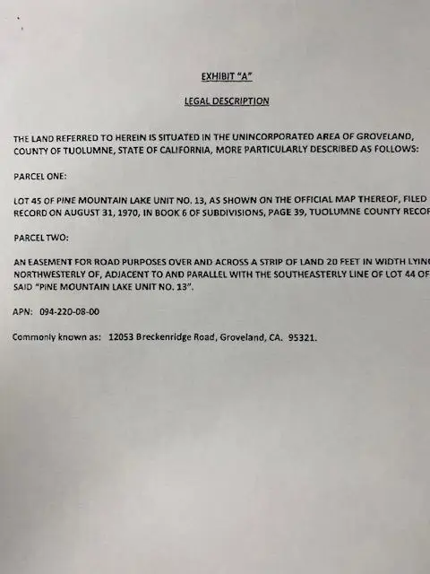 12053 Breckenridge, Groveland, CA 95321 - Image #2