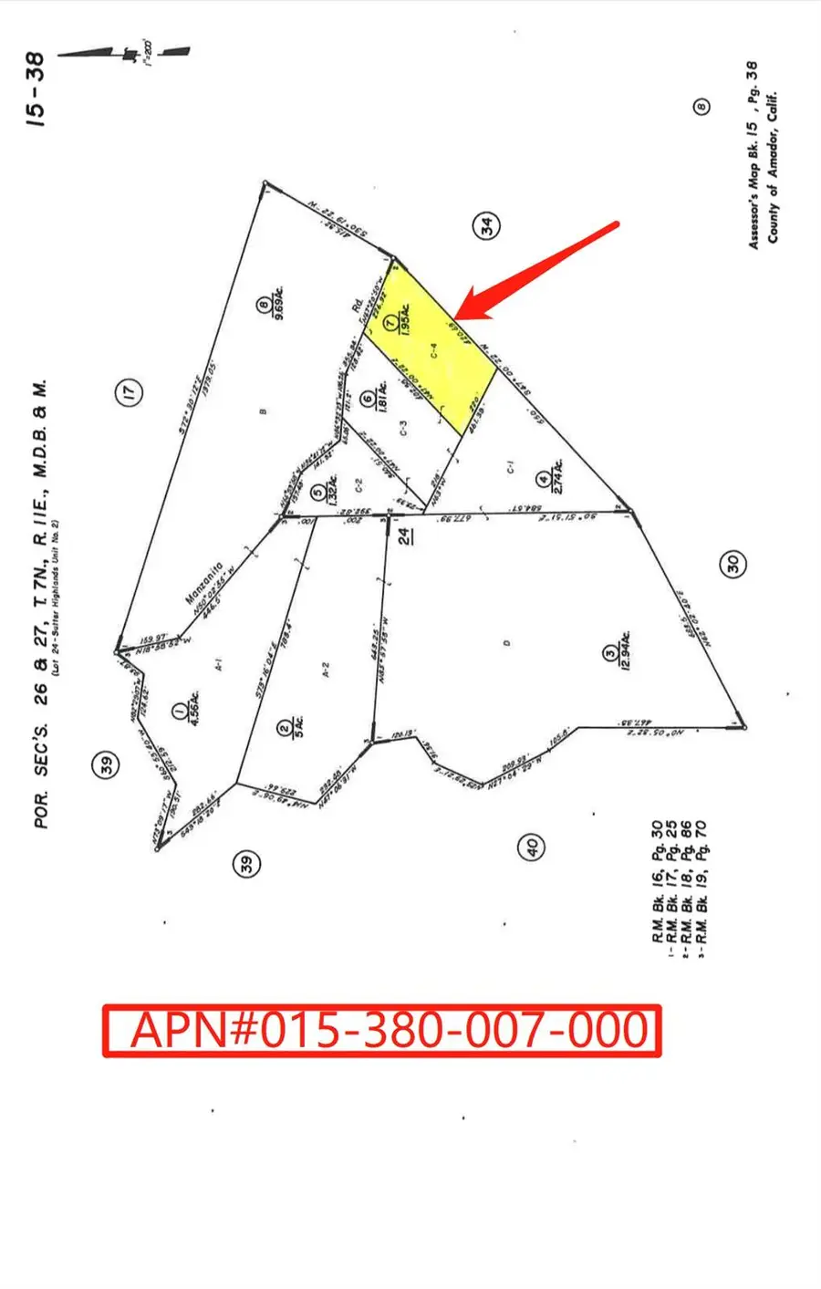 0 Manzanita Rd, Sutter Creek, CA 95685 - #2