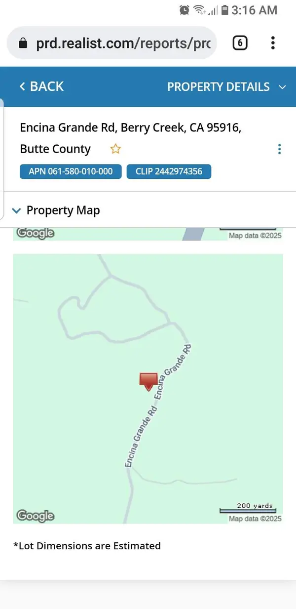 955 Encina Grande Road, Berry Creek, CA 95916