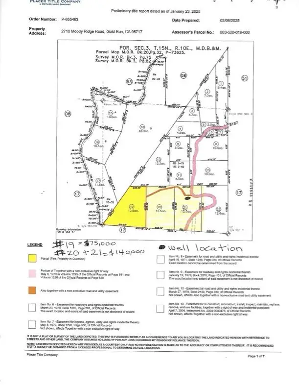 0 Moody Ridge Road, Gold Run, CA 95717 - #1