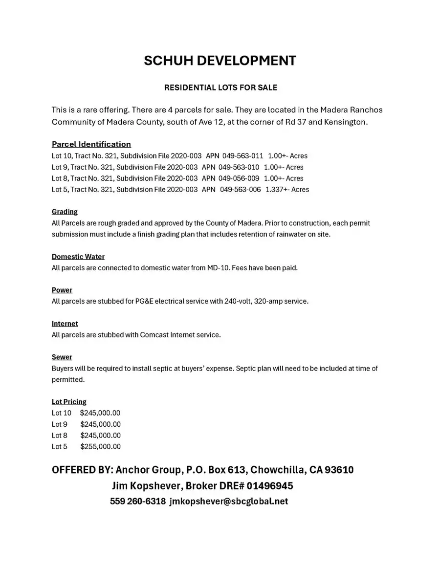 0 Kensington, Madera, CA 93636 - #2