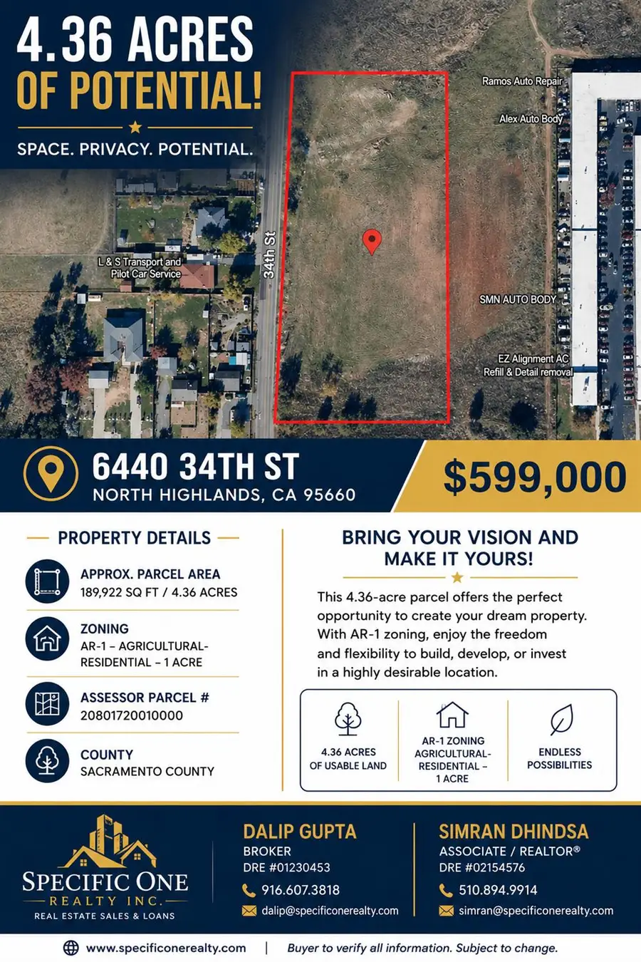6440 34th Street Street, North Highlands, CA 95660 - #2