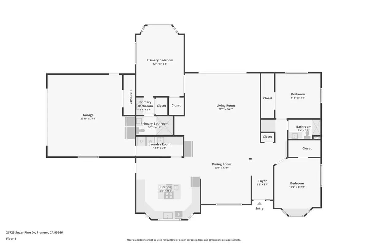 26725 Sugar Pine Drive, Pioneer, CA 95666 - #1