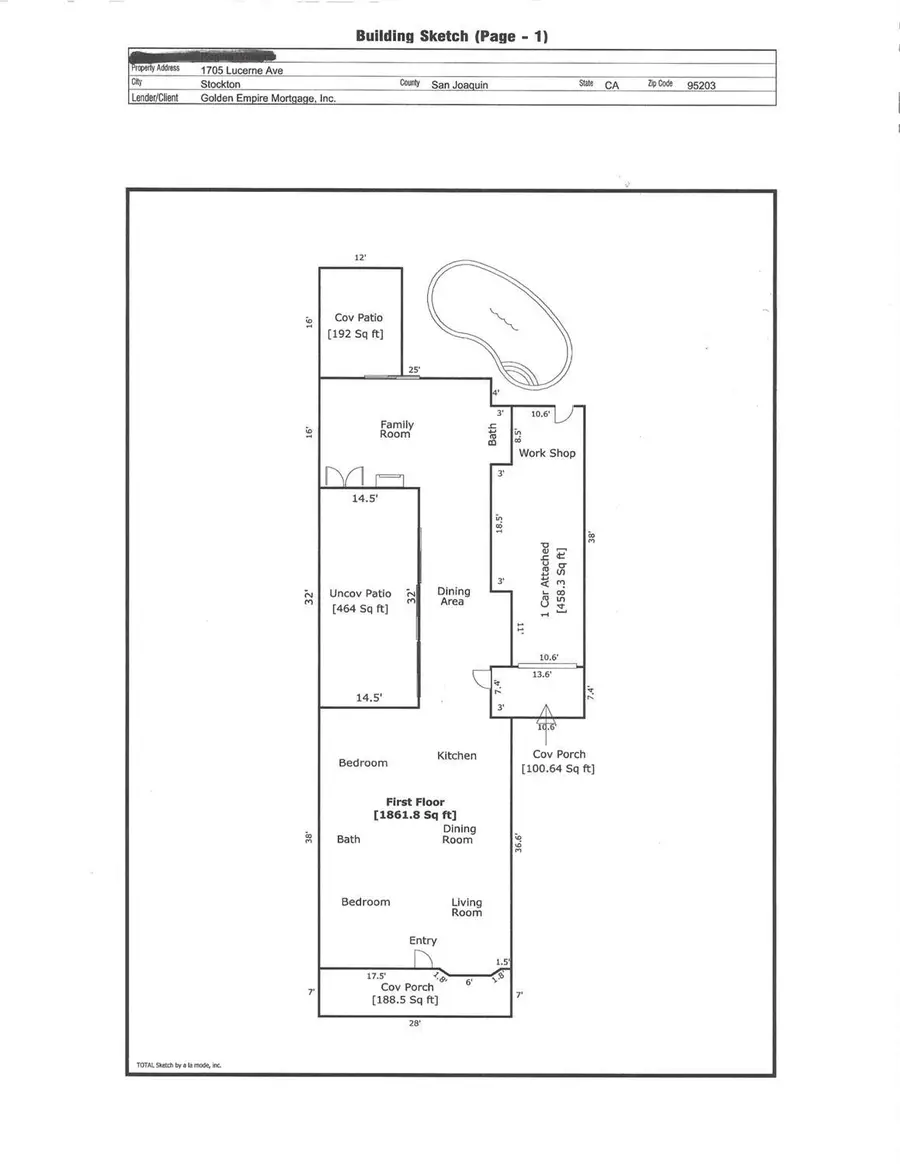1705 Lucerne Avenue, Stockton, CA 95203 - #3