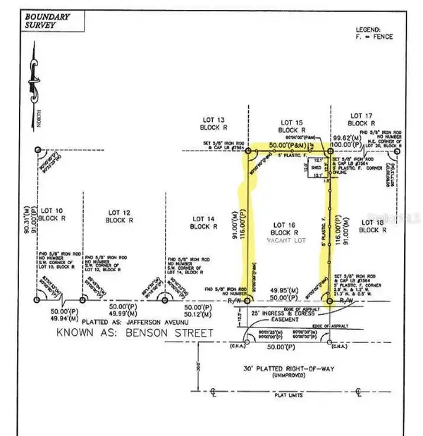 0 Benson Street, SARASOTA, FL 34231