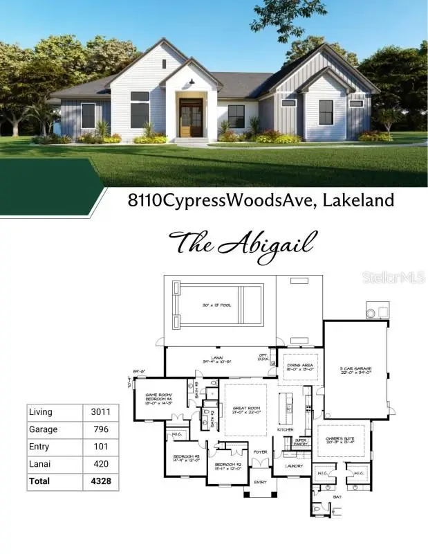 8110 Cypress Woods Avenue, Lakeland, FL 33809 - #2