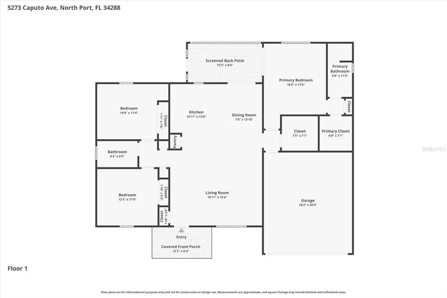 5273 Caputo Avenue, North Port, FL 34288 - #3