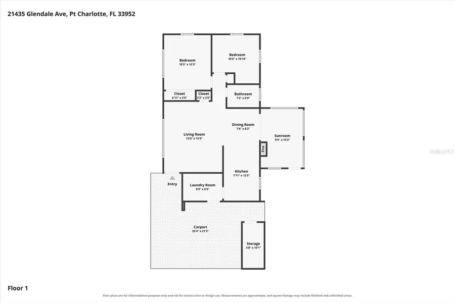 21435 Glendale Avenue, Port Charlotte, FL 33952 - #3