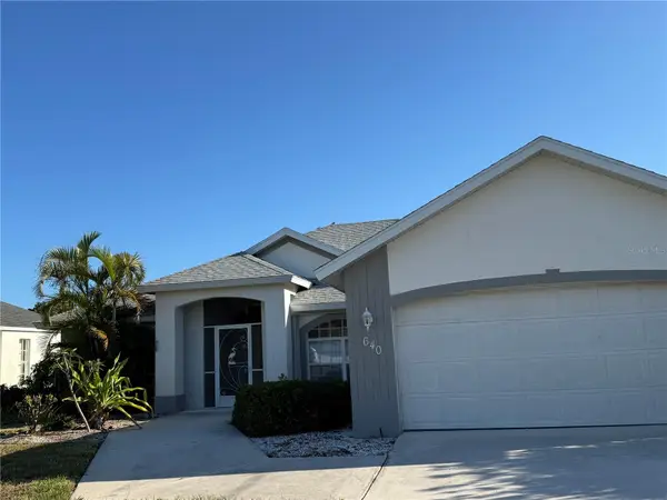 640 Boundary Boulevard, ROTONDA WEST, FL 33947