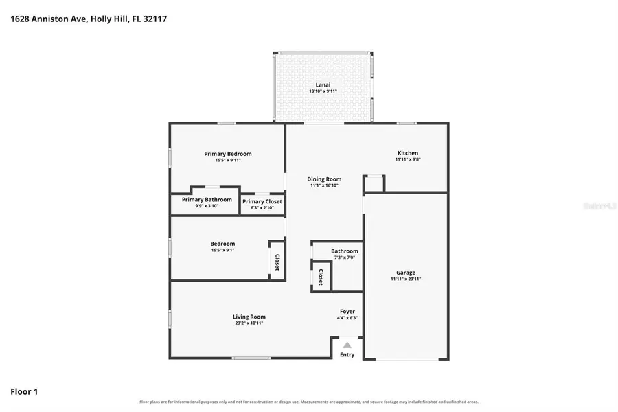 1628 Anniston Avenue, Holly Hill, FL 32117 - #2