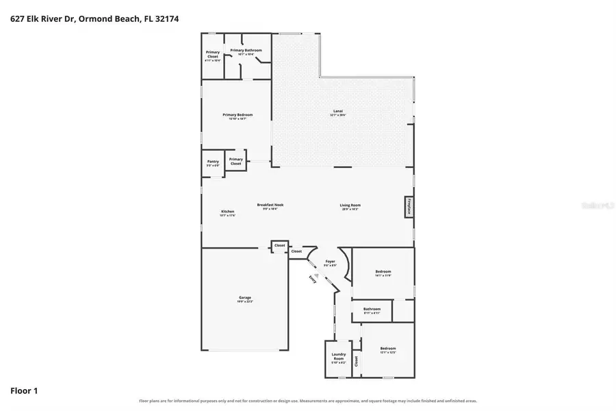627 Elk River Drive, Ormond Beach, FL 32174 - #3