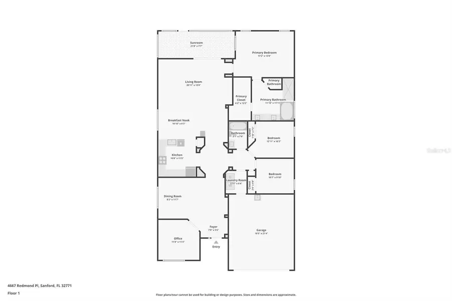 4667 Redmond Place, Sanford, FL 32771 - #2