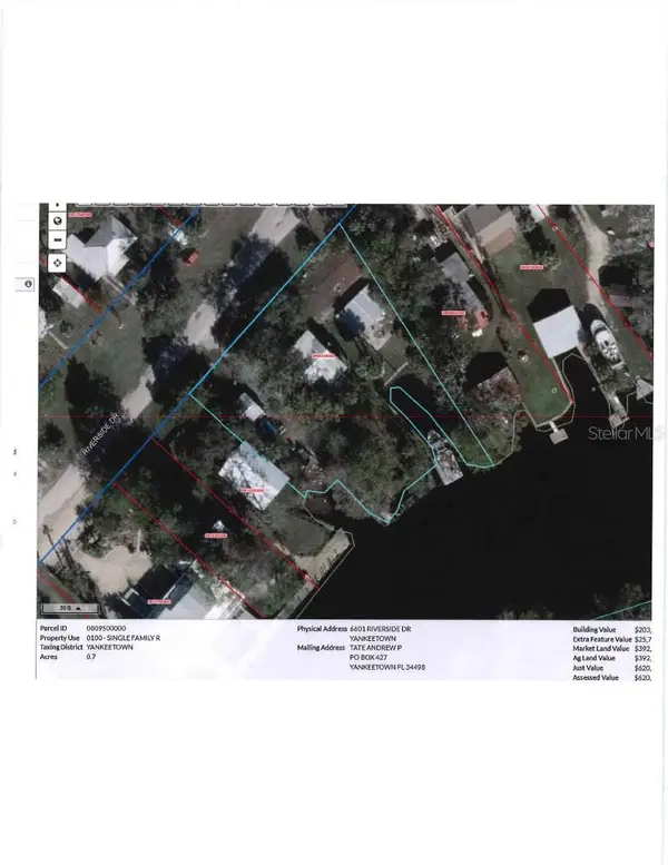 6601 Riverside Drive, YANKEETOWN, FL 34498