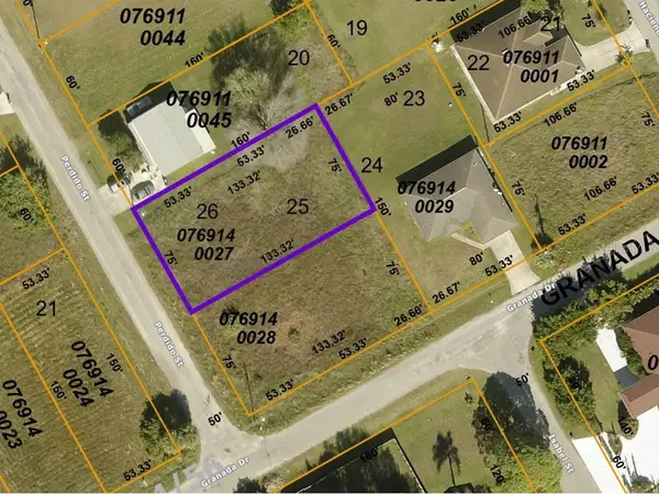 LOTS 25 AND 1/2 0F L Granada Dr Lots 25 & 26 And 1/2 0f Lot 24 Parcel1 Drive, NORTH PORT, FL 34287