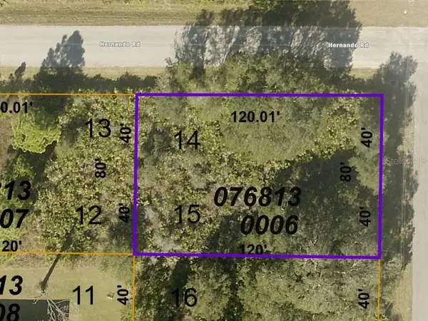 LOTS 14 & 15 Malaga Lane, NORTH PORT, FL 34287