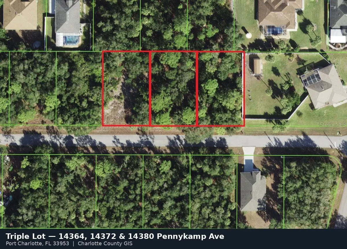14364, 14372 & 14380 Pennykamp Avenue, Port Charlotte, FL 33953 - #1
