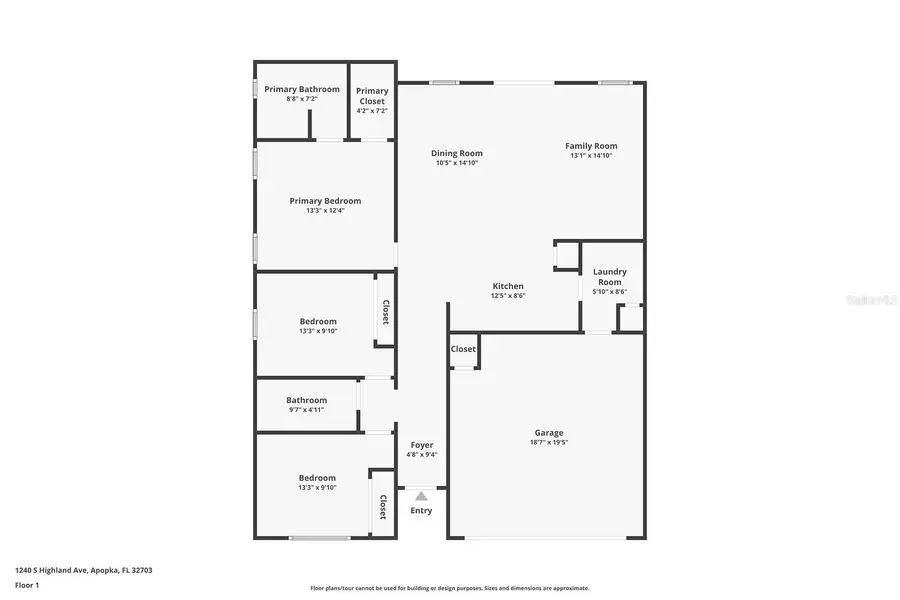 1240 S Highland Avenue, Apopka, FL 32703 - Image #3