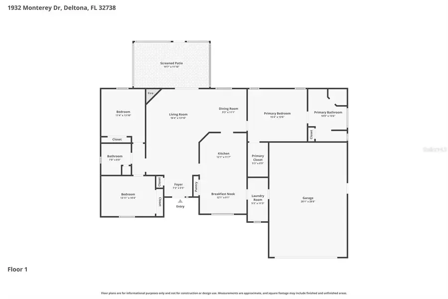 1932 Monterey Drive, Deltona, FL 32738 - #3