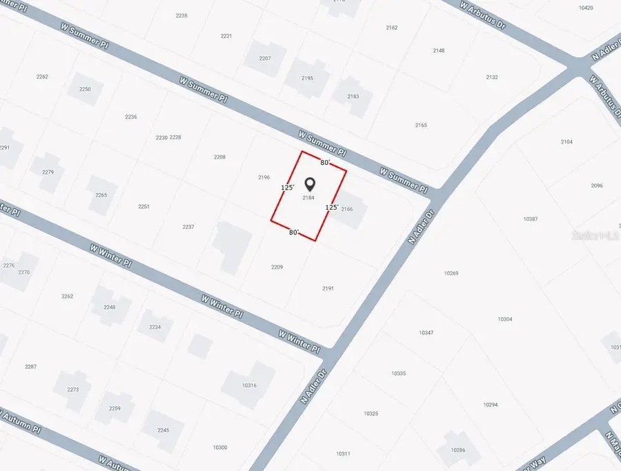 2184 W Summer Place, Citrus Springs, FL 34434 - #2