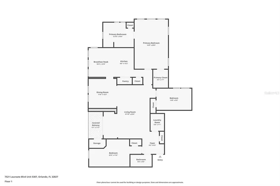 7521 Laureate Boulevard #5307, Orlando, FL 32827 - #3