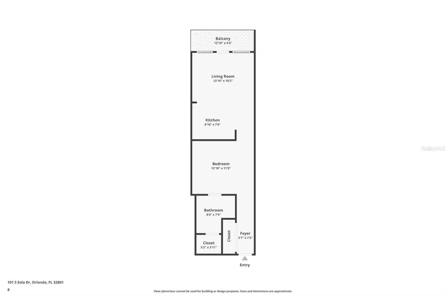 101 S Eola Drive #815, Orlando, FL 32801 - #2