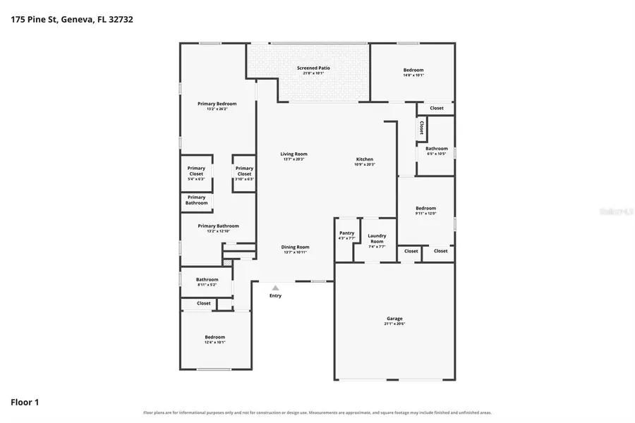 175 Pine Street, Geneva, FL 32732 - #2