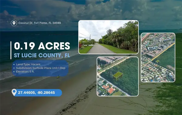 Lot 12 Coconut Drive, FORT PIERCE, FL 34949