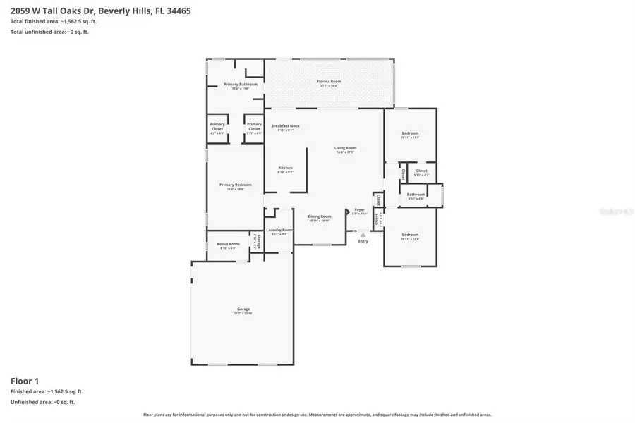 2059 W Tall Oaks Drive, Beverly Hills, FL 34465 - #2