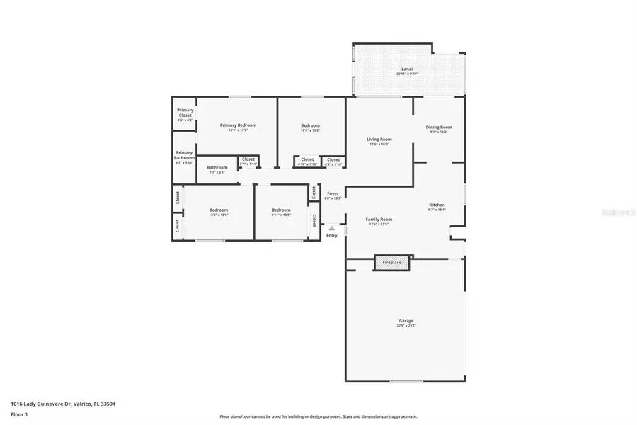 1016 Lady Guinevere Drive, Valrico, FL 33594 - Image #2