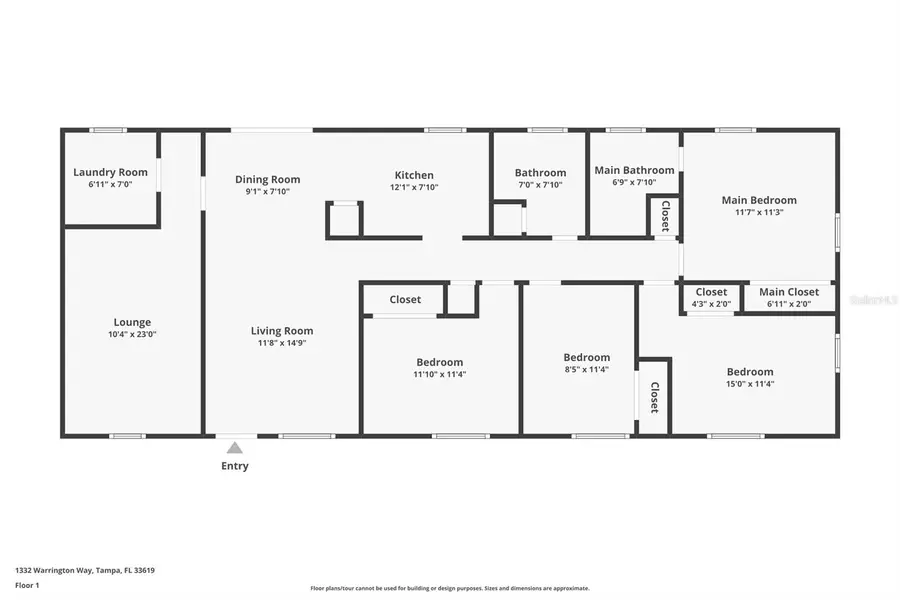 1332 Warrington Way, Tampa, FL 33619 - #3