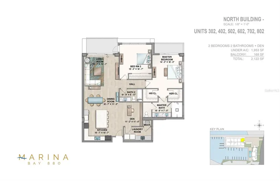 920 N Osceola Avenue #702, Clearwater, FL 33755 - #2